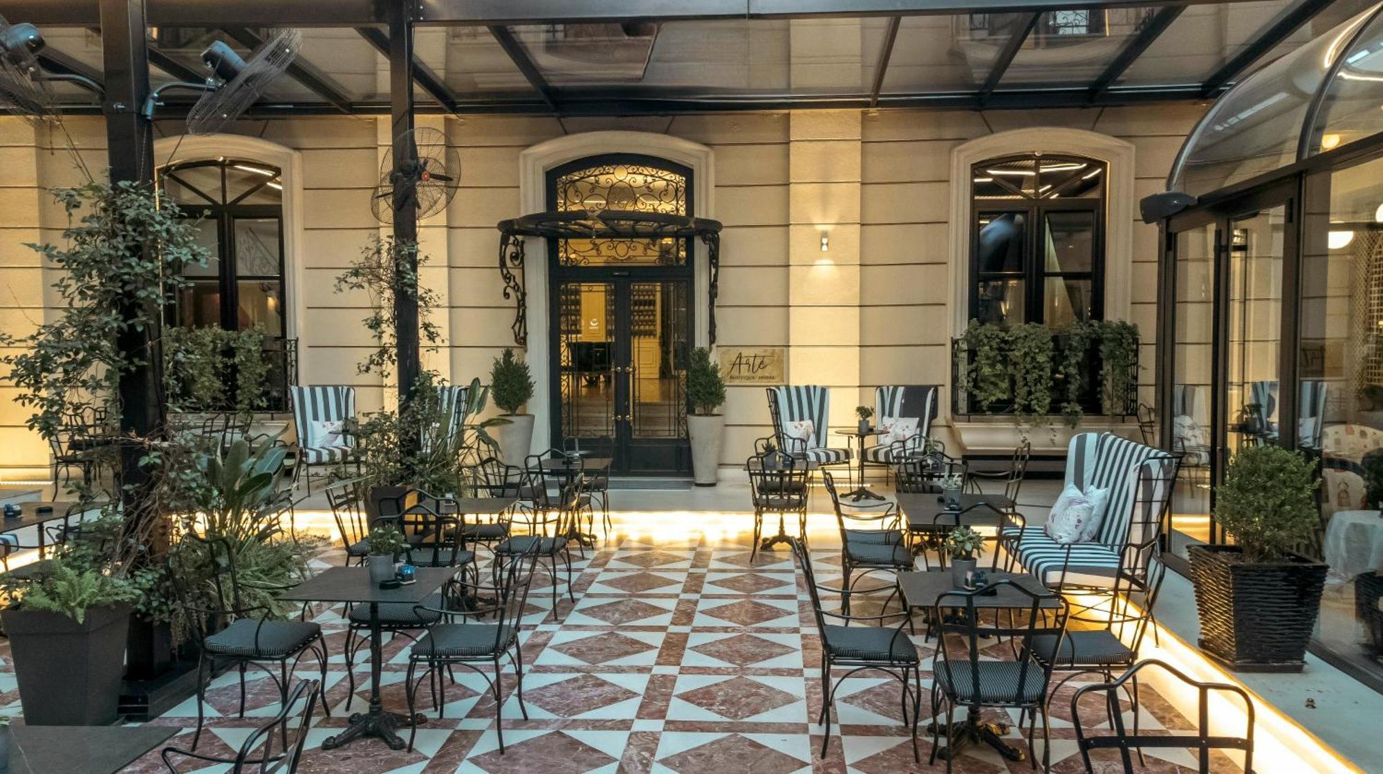 Arte Boutique Hotel 地拉那 外观 照片