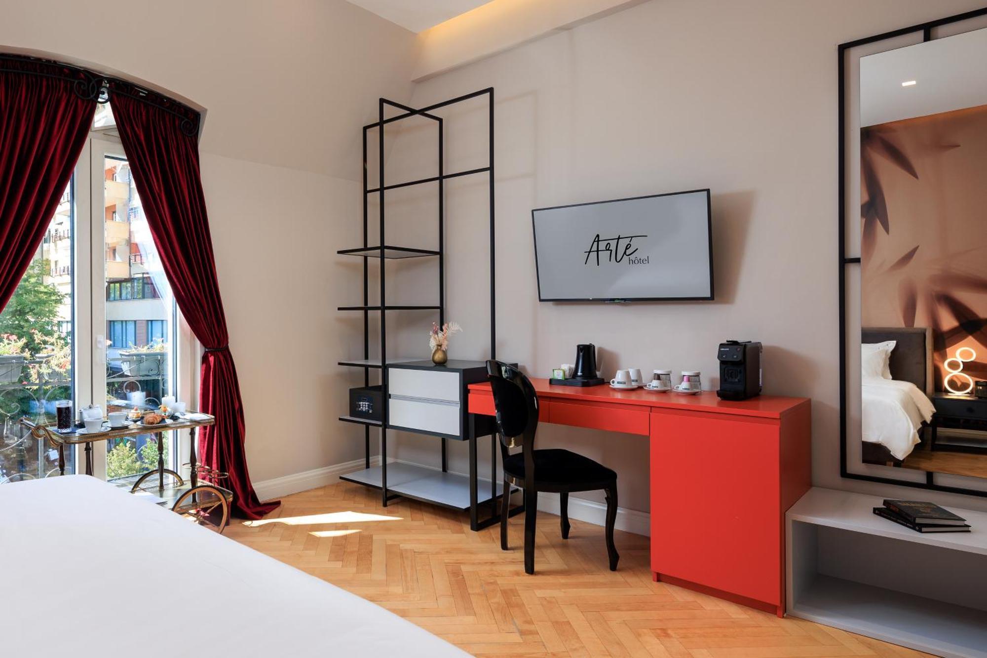 Arte Boutique Hotel 地拉那 外观 照片
