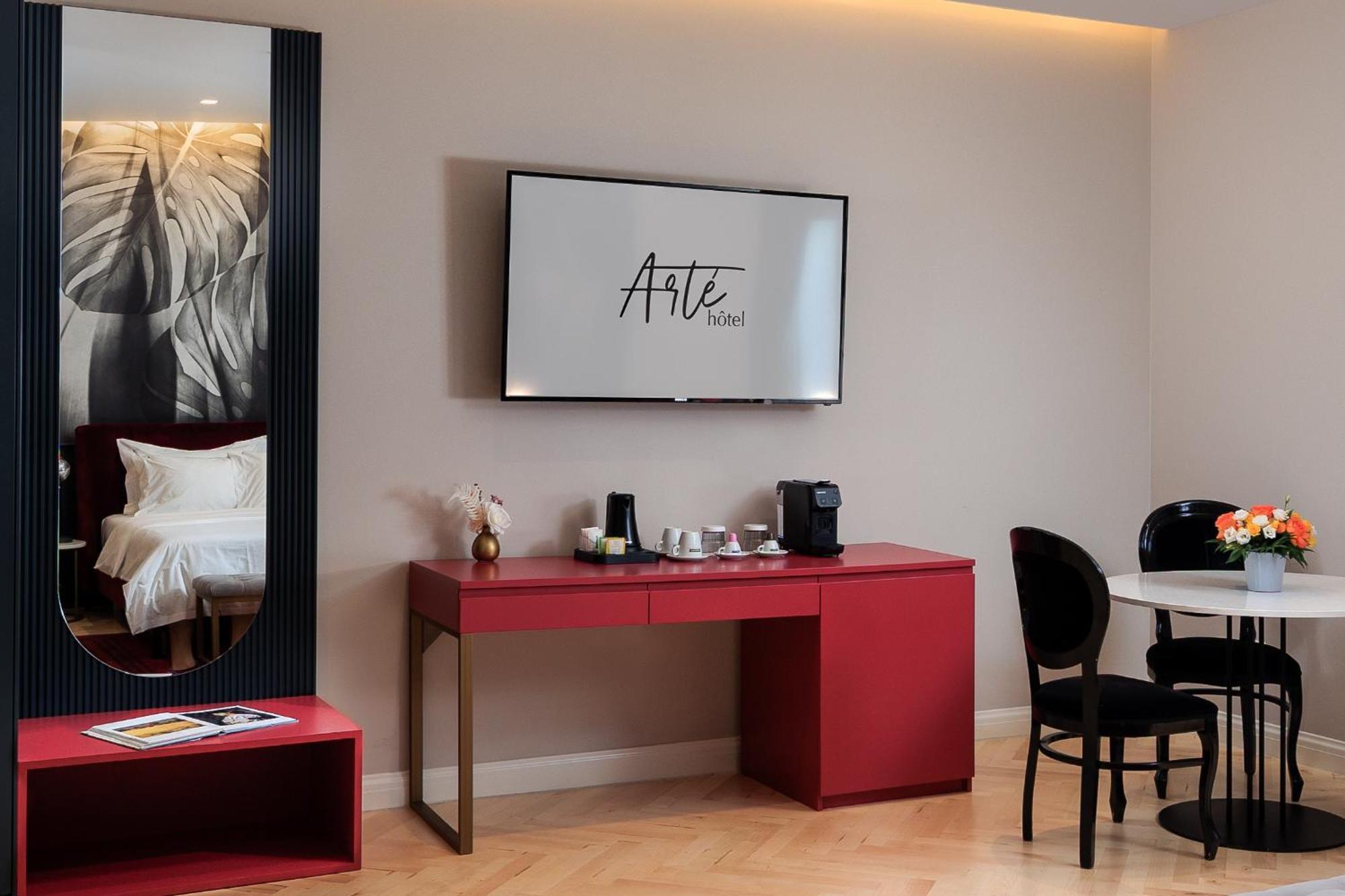 Arte Boutique Hotel 地拉那 外观 照片